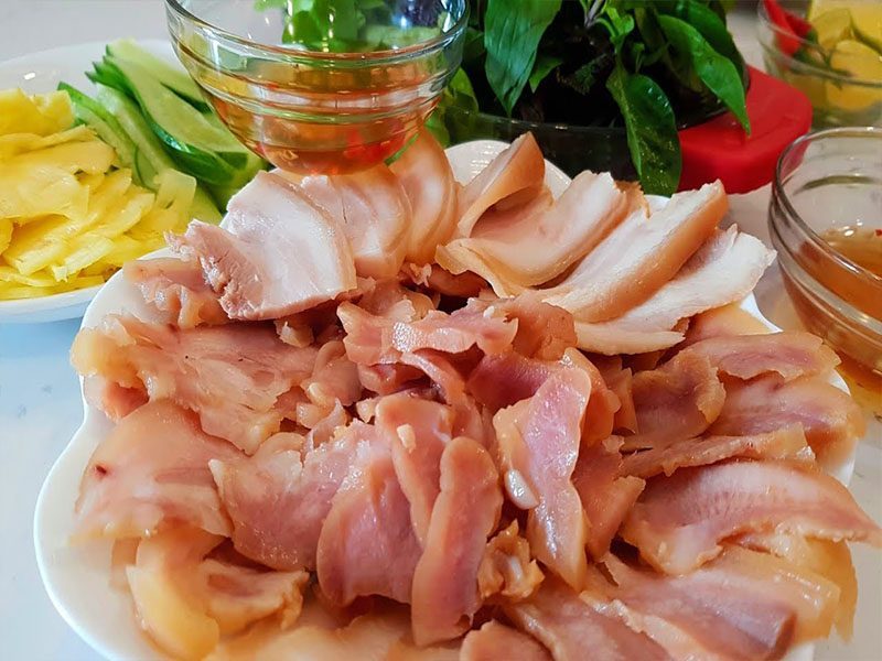 Thịt heo ngâm mắm