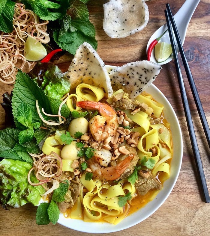 Mì Quảng tôm thịt